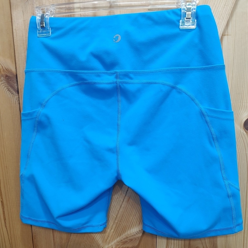 Iuga Yoga Pants Shorts Women's Size Medium Spandex Stretch Athleisure Pockets - Picture 3 of 6